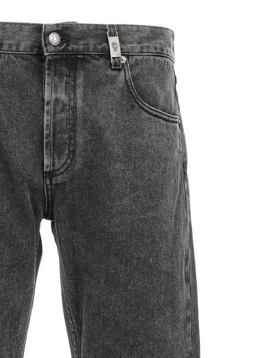  알렉산더 맥퀸 스트레이트 팬츠 806156QYABB1213 Black - ALEXANDER MCQUEEN