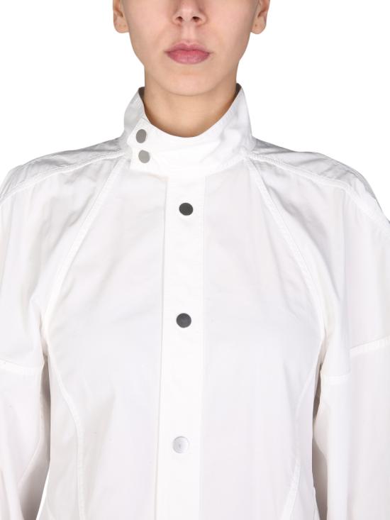 25SS 보테가베네타 미디 원피스 686986 VA5Y09068 WHITE - BOTTEGA VENETA