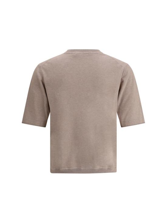 25SS 크루치아니 반팔 티셔츠 UC5155910E74FE03 Z0106 Beige - CRUCIANI