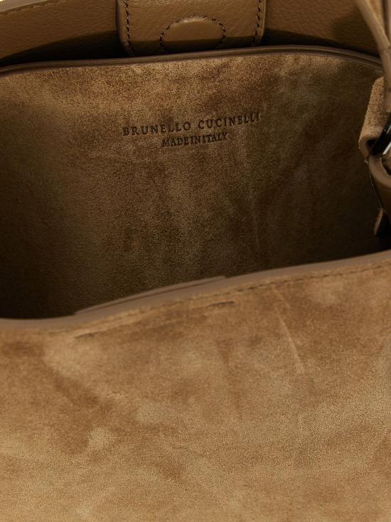 25SS 브루넬로 쿠치넬리 숄더백 MBDLD2499 C7495 BROWN - BRUNELLO CUCINELLI