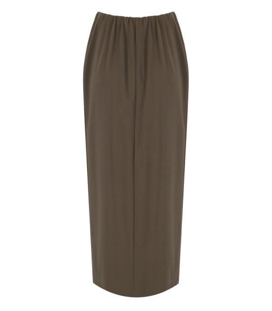 25SS 해리스와프런던 롱 스커트 A7230PXL 186 40 Brown - HARRIS WHARF LONDON