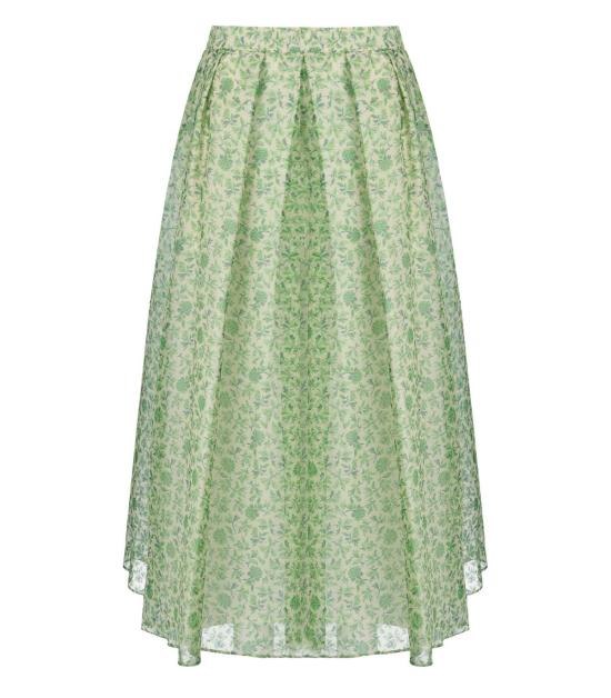 25SS 위켄드막스마라 롱 스커트 2515101072600 002 38 Green