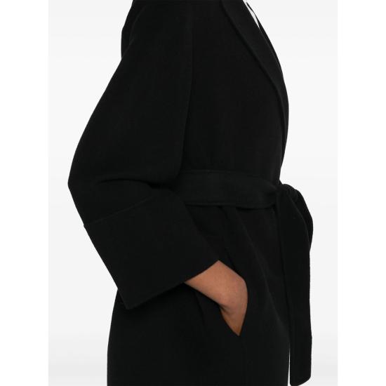 25FW 에스막스마라 ARONA 아로나 쇼트 더블 페이스 울 코트 ARONA 700 013 BLACK - 'S MAX MARA