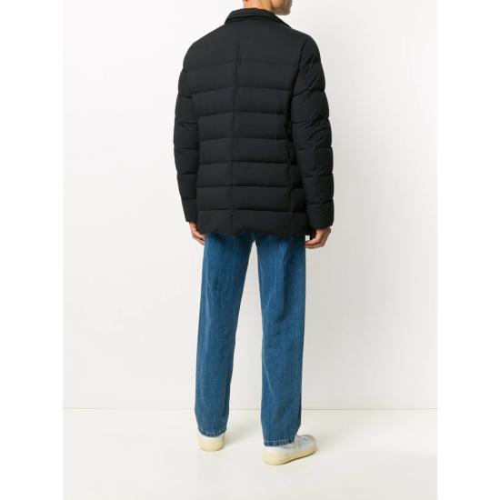 25FW 무레르 FLORIO-KN 플로리오-KN 퀼팅 나일론 패딩 다운 재킷 FLORIO-KN 플로리오-KN 퀼팅 나일론  다운 재킷  I100188 FLORIO KN DKBLU BLUE - MOORER