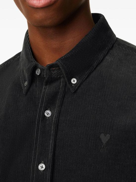 25FW 아미 긴팔 셔츠 HSH797CO0089 DS026388 40 - AMI