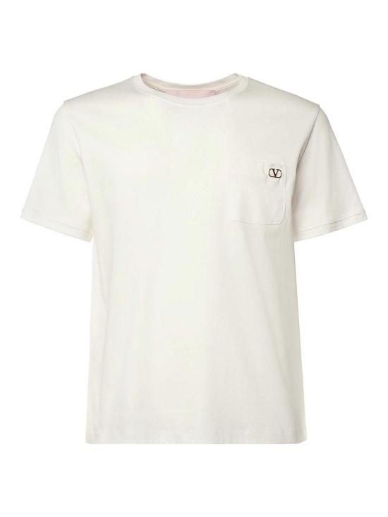 25SS 발렌티노 가라바니 반팔 티셔츠 6V3MG16XAQ50BO White