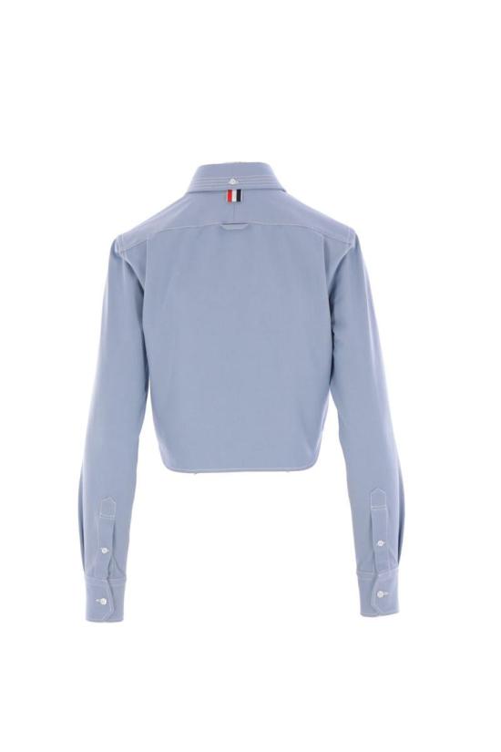 25FW 톰브라운 셔츠 FLL183AF0991480 BLUE - THOM BROWNE