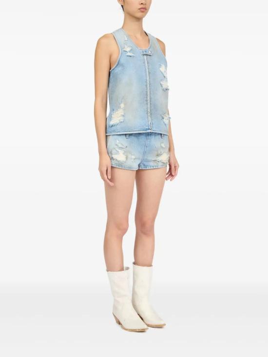 26SS MM6 메종마르지엘라 데님 자켓 S62FB0072M30018 964 AB023852 - MM6 MAISON MARGIELA