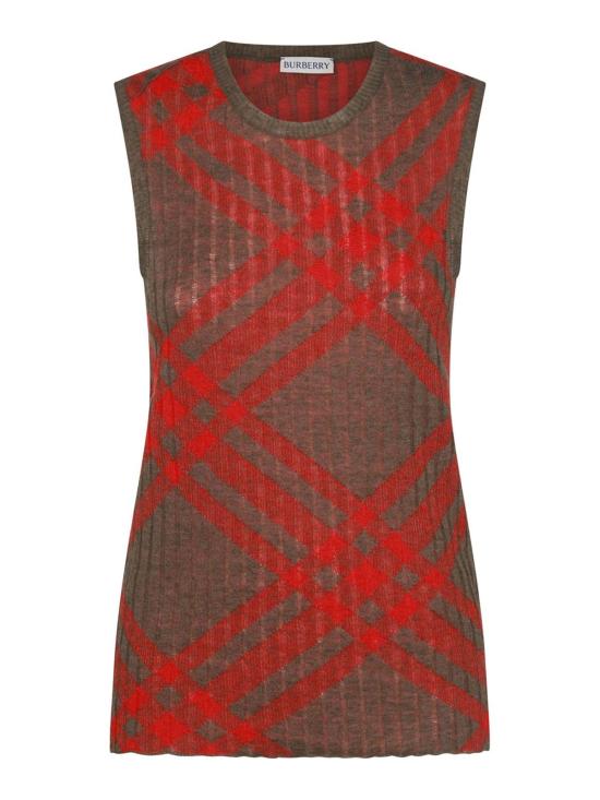 25FW 버버리 민소매 티셔츠 8093576 Black