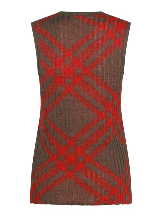 25FW 버버리 민소매 티셔츠 8093576 Black - BURBERRY