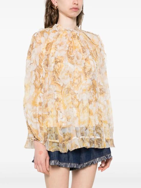25FW 짐머만 블라우스 4030TS253 AB023886 - ZIMMERMANN