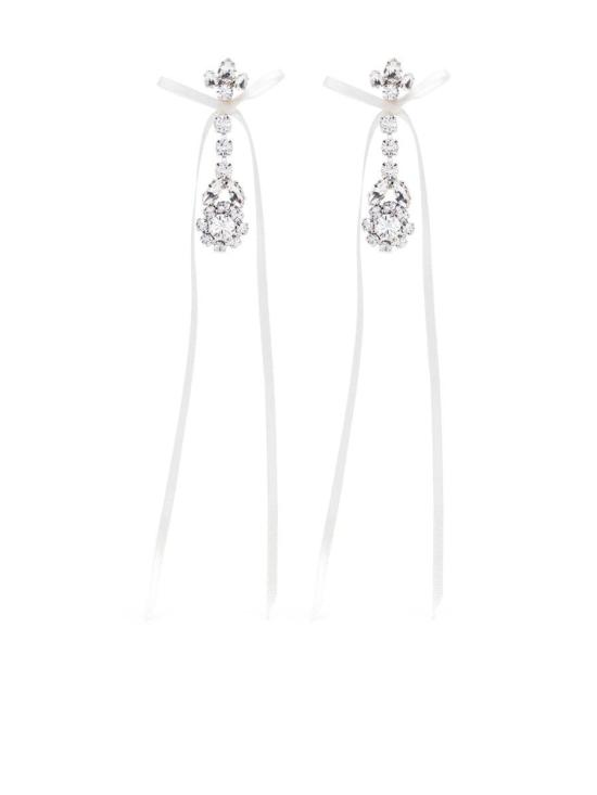 25SS 시몬로샤 주얼리 ERG526 0903 CRYSTAL IVORY