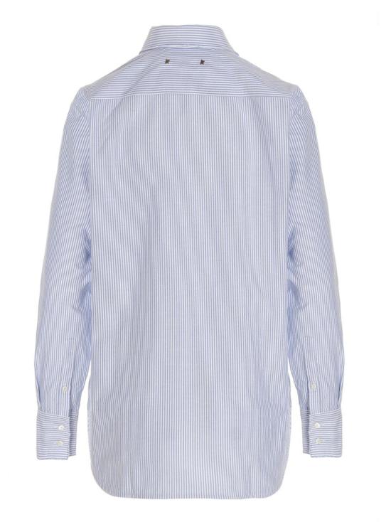  골든구스 셔츠 GWP00820P0005488019780197 BLUE - GOLDEN GOOSE