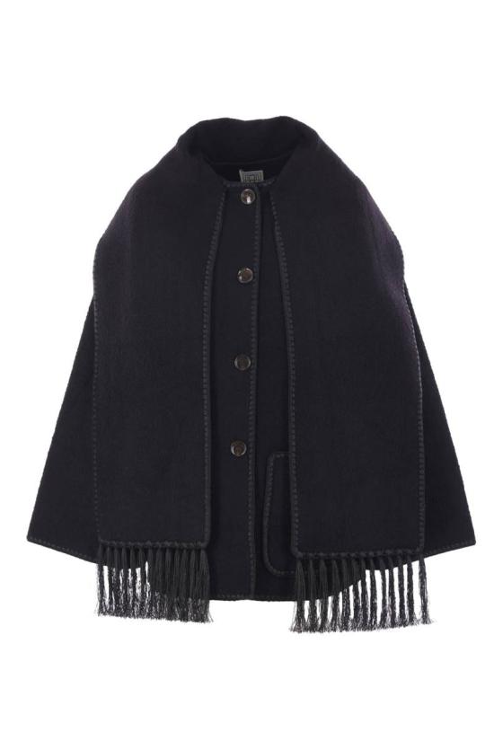 25FW 토템 코트 244WRO918FB0292001 Black