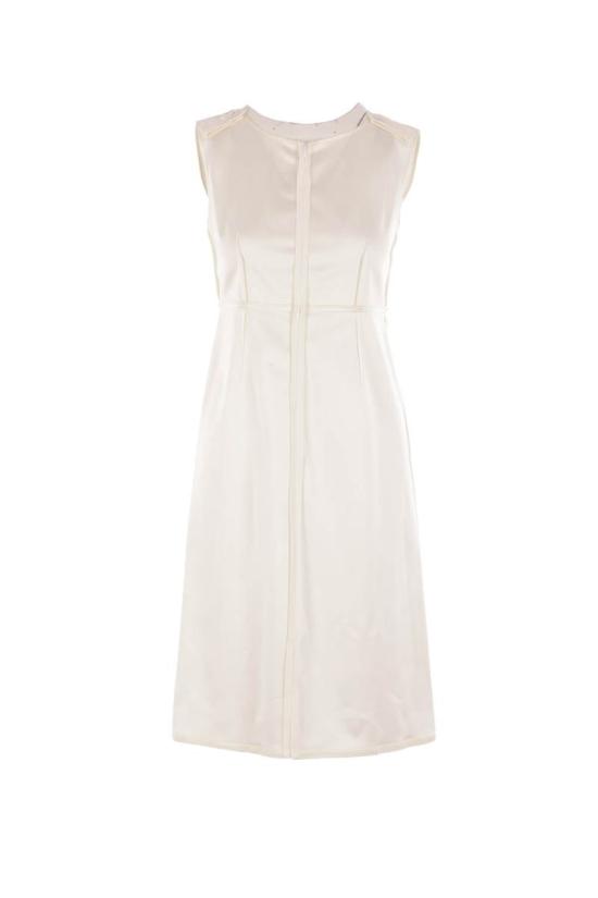 25SS MM6 메종마르지엘라 미디 원피스 S62DA0048M35143101 Beige