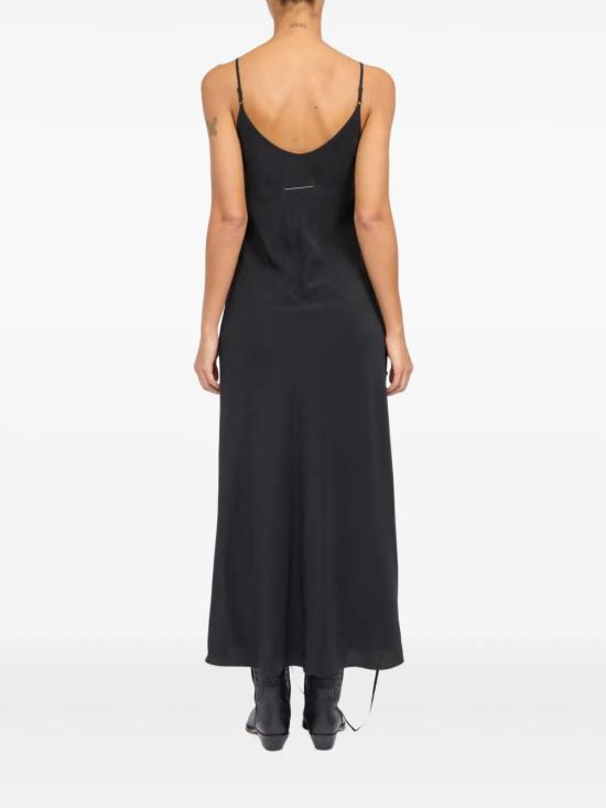 26SS MM6 메종마르지엘라 실크 드레스 S62DG0047M35441 900 AB023851 - MM6 MAISON MARGIELA