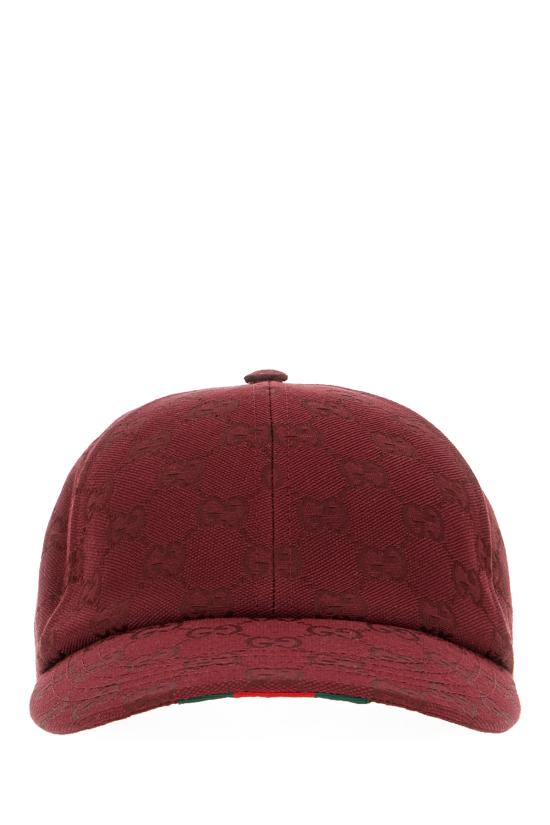 25SS 구찌 모자 8078344HBDF 8566 ROSSO ANCORA