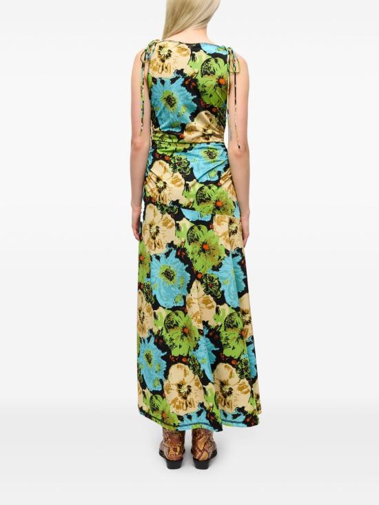 25SS 가니 미디 원피스 T4170999 DOM - GANNI