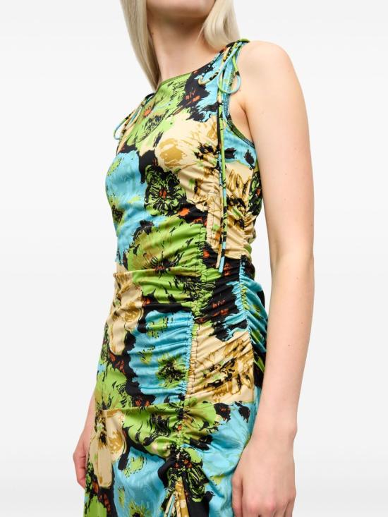 25SS 가니 미디 원피스 T4170999 DOM - GANNI