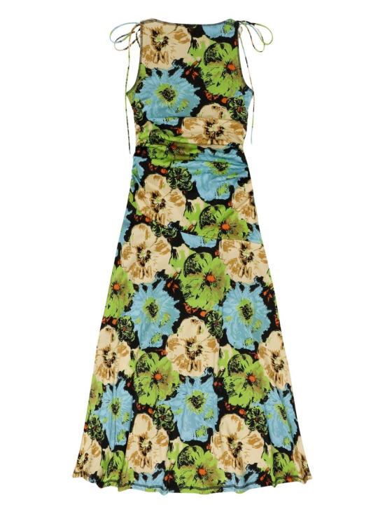 25SS 가니 미디 원피스 T4170999 DOM - GANNI