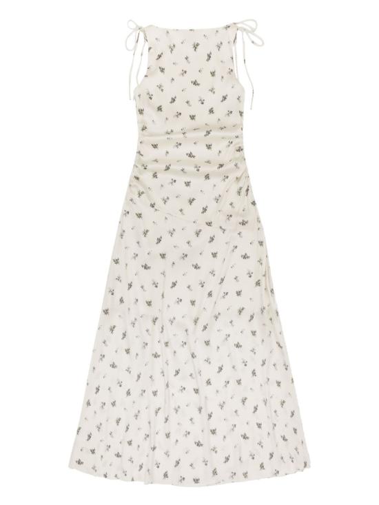 25SS 가니 미디 원피스 W0262135 DOM - GANNI