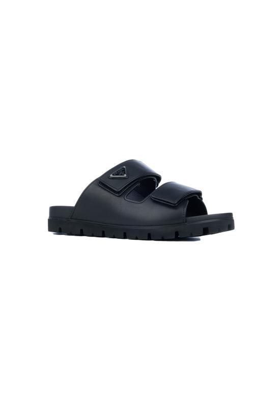 25SS 프라다 샌들 2X3129FG0003LEM F0002 Nero - PRADA