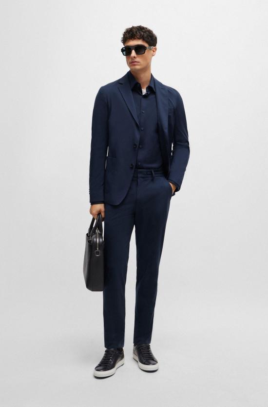 25SS 보스 긴팔 셔츠 50474283 10239269 01 404 Blue - BOSS