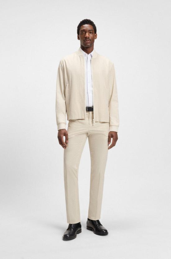 25SS 보스 긴팔 셔츠 50474283 10239269 01 100 White - BOSS