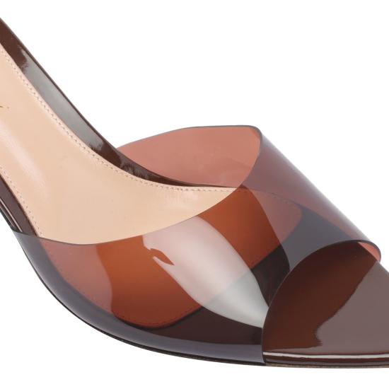 25FW 지안비토로시 힐/펌프스 G15120 55RICGSVBROB BROWN - GIANVITO ROSSI