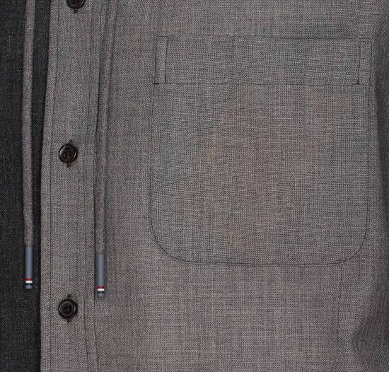 25FW 톰브라운 긴팔 셔츠 MWL419F00473982 GREY - THOM BROWNE