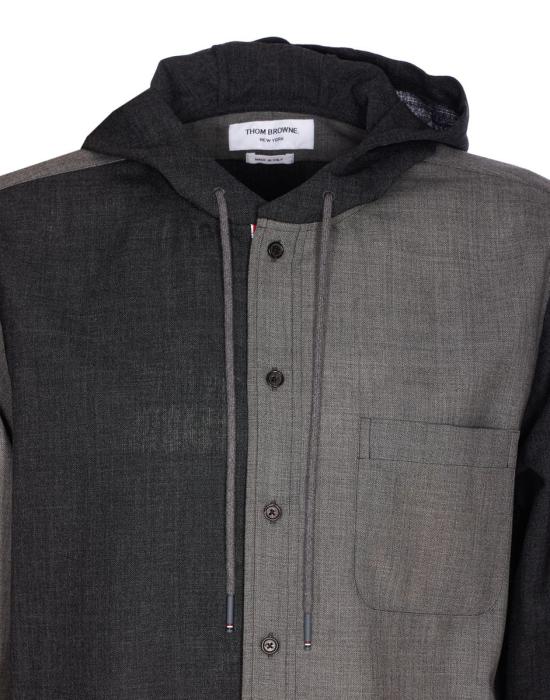 25FW 톰브라운 긴팔 셔츠 MWL419F00473982 GREY - THOM BROWNE