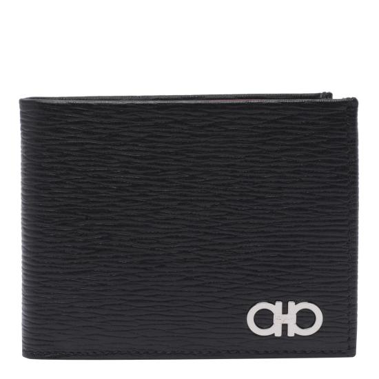 25FW 살바토레 페라가모 간치니 반지갑  68599466A066NERO Black