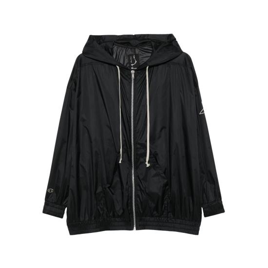 25SS 릭오웬스 x 챔피온 자켓 CM01E1661 CHNY 09 Black