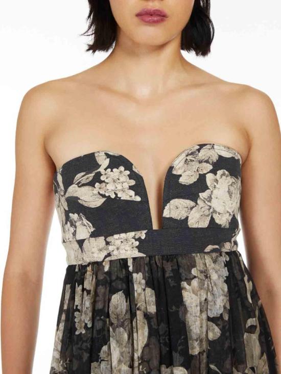 24FW 막스마라 롱 원피스 2411221213600003 Black - MAX MARA