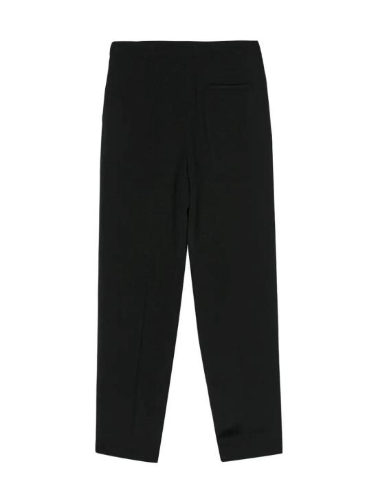 조르지오 아르마니 스트레이트 팬츠 4SHPP13NT04SJUC99 Black - GIORGIO ARMANI