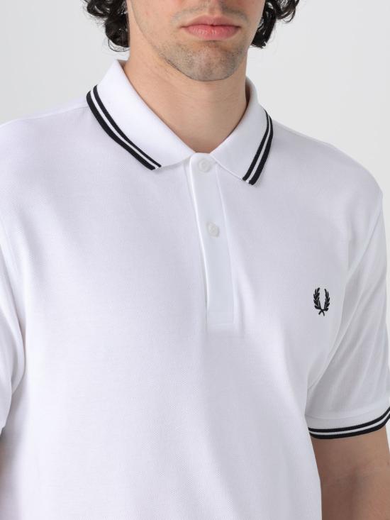 25FW 꼼데가르송 폴로 티셔츠 FOT502S25 3 White - COMME DES GARCONS