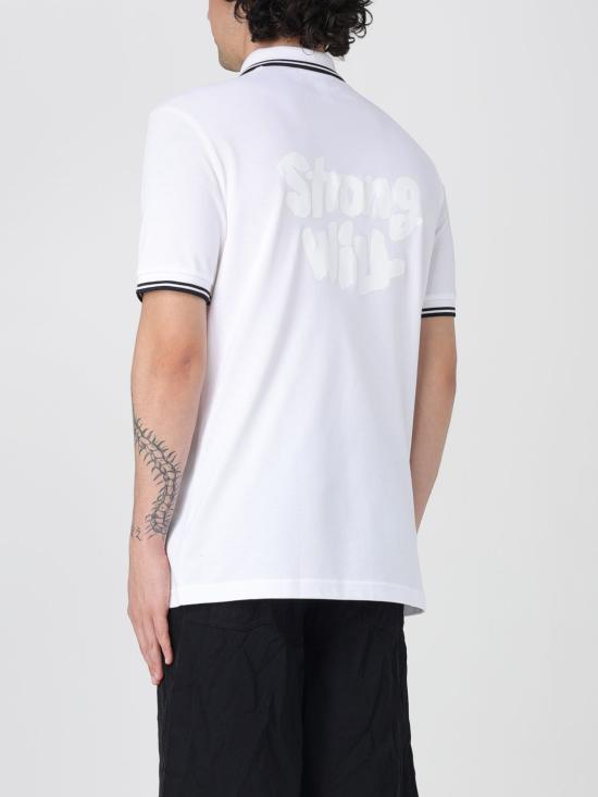 25FW 꼼데가르송 폴로 티셔츠 FOT502S25 3 White - COMME DES GARCONS