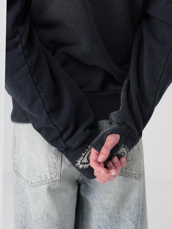 25SS 캐피탈 스웨터 K2410LC102 Black - KAPITAL