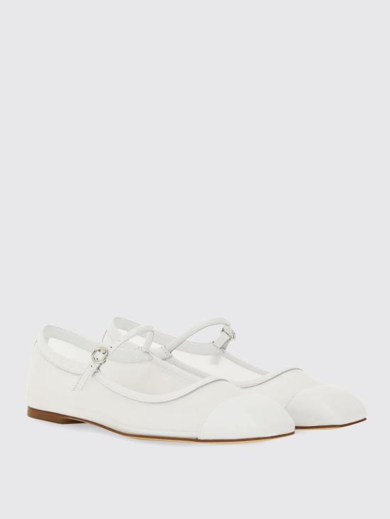 25SS 에이드 플랫 슈즈 RKLS08FL181 OPTIC White - AEYDE