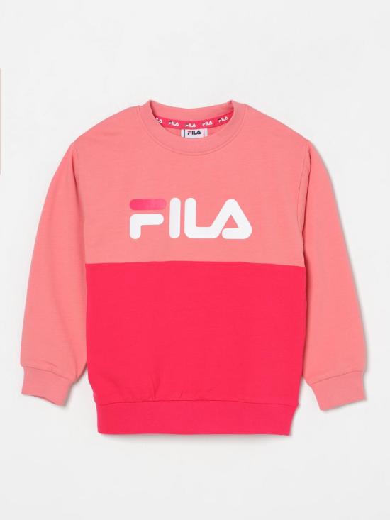 25SS [키즈] 휠라 풀오버 FAK0405 33097 Pink