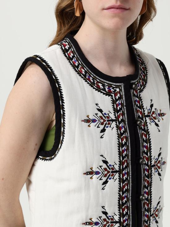 25SS 이자벨마랑 베스트 GI0043FAC1J09E 23EC White - ISABEL MARANT