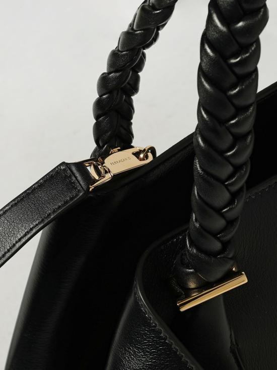 25FW 살바토레 페라가모 토트백 SCARFTHS NERO Black - SALVATORE FERRAGAMO