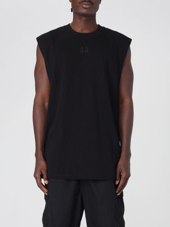 25SS 44레이블 반팔 티셔츠 B0030580FA582 P396 Black