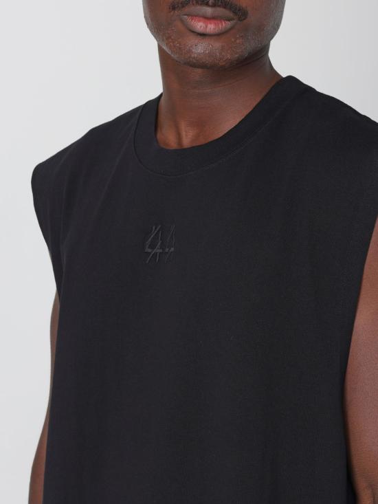 25SS 44레이블 반팔 티셔츠 B0030580FA582 P396 Black - 44 LABEL