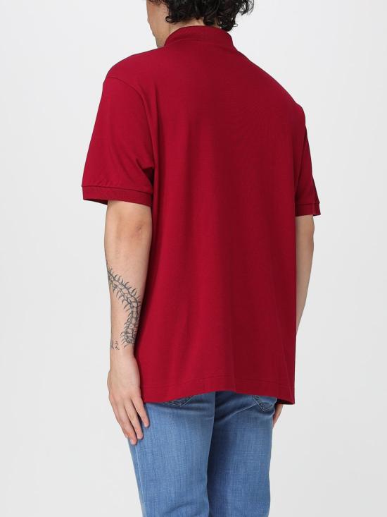 25FW 라코스테 클래식 핏 피케 폴로 셔츠 L1212 476 Burgundy - LACOSTE