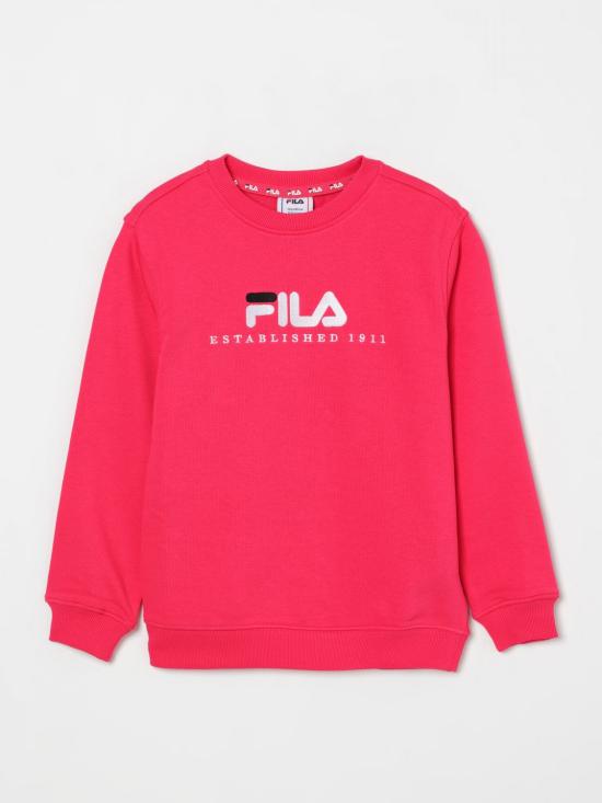 25SS [키즈] 휠라 풀오버 FAT0627 40117 Strawberry