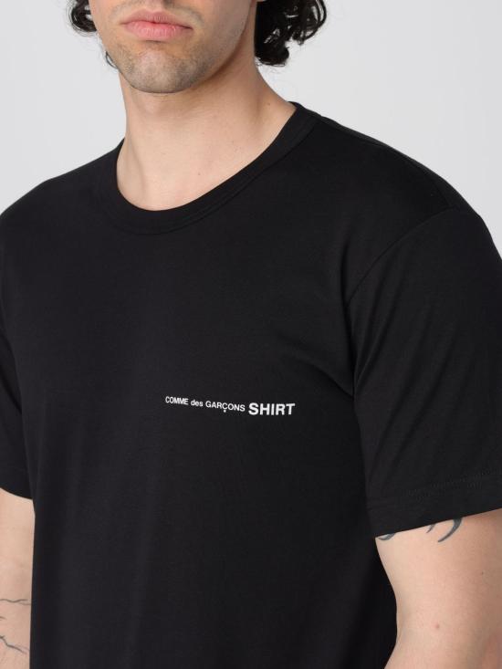 25FW 꼼데가르송 반팔 티셔츠 FOT026S25 1 Black - COMME DES GARCONS