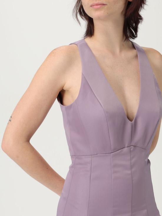 25SS 핑코 롱 원피스 104912A2DL Y63 Lilac - PINKO