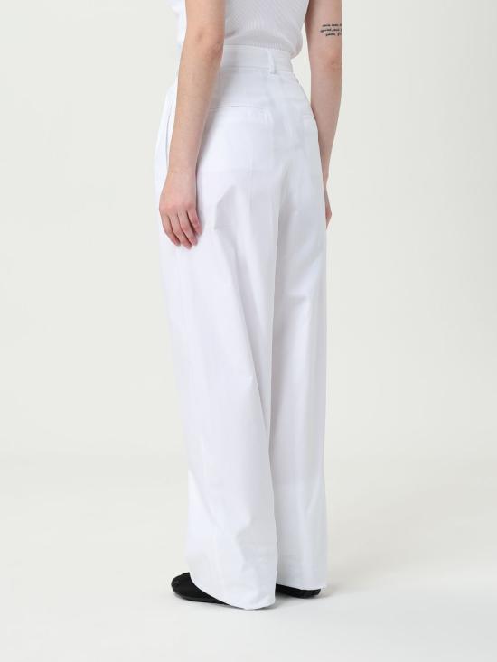 25SS 스포트막스 스트레이트 팬츠 2512131142600 001 White - SPORTMAX