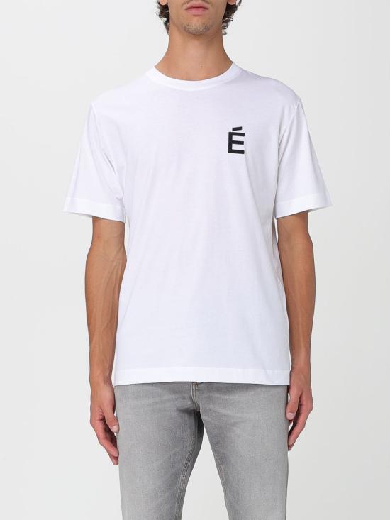 25SS 에뛰드스튜디오 반팔 티셔츠 E25MMTSH100 00 White